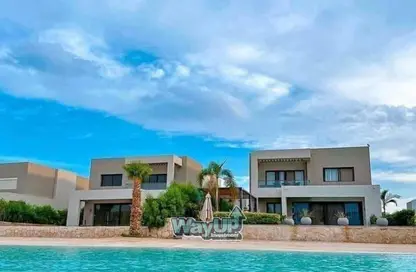Chalet - 2 Bedrooms - 2 Bathrooms for sale in Azha - Al Ain Al Sokhna - Suez
