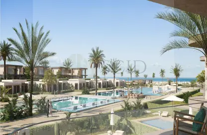 منزل مزدوج - 5 غرف نوم - 5 حمامات للبيع في امواج بلو بيتش - سفاجا - الغردقة - محافظة البحر الاحمر