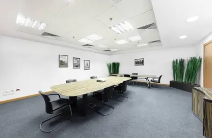 Office Space - 2 Bedrooms - 3 Bathrooms for rent in Bank Center Street - South Teseen St. - The 5th Settlement - New Cairo City - Cairo