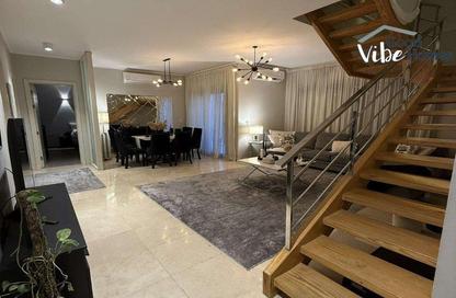 Duplex - 3 Bedrooms - 3 Bathrooms for sale in Palm Hills Village Gate - South Investors Area - New Cairo City - Cairo