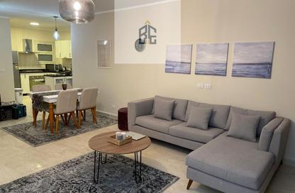 Apartment - 1 Bedroom - 1 Bathroom for rent in American University Housing District - 5th Settlement Compounds - The 5th Settlement - New Cairo City - Cairo