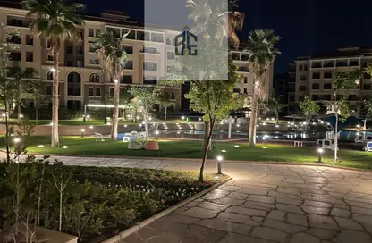 Apartment - 1 Bedroom - 1 Bathroom for rent in American University Housing District - 5th Settlement Compounds - The 5th Settlement - New Cairo City - Cairo