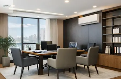 Office Space - 1 Bedroom - 1 Bathroom for rent in Hyde Park Business District Mall - South Teseen St. - The 5th Settlement - New Cairo City - Cairo