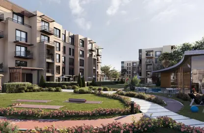 Apartment - 2 Bedrooms - 3 Bathrooms for sale in Garden Lakes - 6 October Compounds - 6 October City - Giza