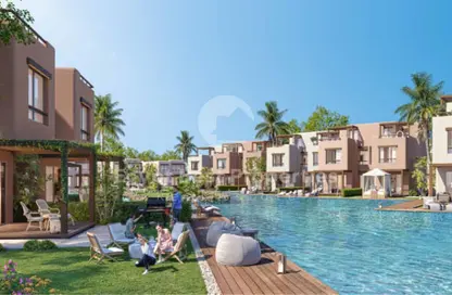 Chalet - 2 Bedrooms - 3 Bathrooms for sale in Hacienda Waters - Qesm Ad Dabaah - North Coast