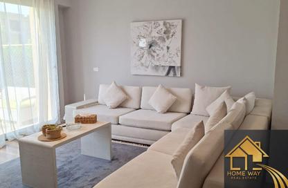 Apartment - 1 - 1 for rent in Palm Hills Village Gate - South Investors Area - New Cairo City - Cairo