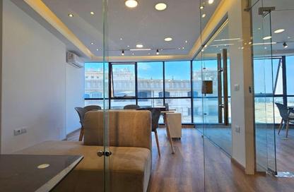 Office Space - Studio - 1 Bathroom for rent in Zahraa Al Maadi St. - Degla - Hay El Maadi - Cairo