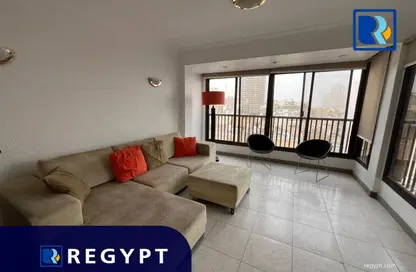Apartment - 2 Bedrooms - 2 Bathrooms for rent in Taha Hussein St. - Zamalek - Cairo