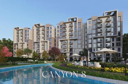 Apartment - 3 Bedrooms - 3 Bathrooms for sale in Canyon 8 - R8 - New Capital City - Cairo