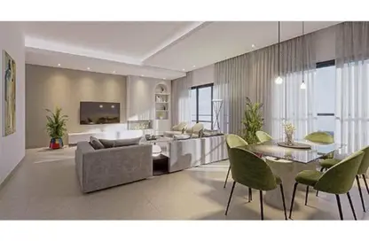 شقة - 2 غرف نوم - 2 حمامات للبيع في بالم ايلاند - كمبوندات الشروق - مدينة الشروق - القاهرة