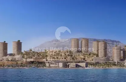 Hotel Apartment - 2 Bedrooms - 2 Bathrooms for sale in Azha - Al Ain Al Sokhna - Suez