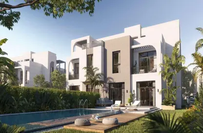 Townhouse - 3 Bedrooms - 4 Bathrooms for sale in O West - 6 October Compounds - 6 October City - Giza