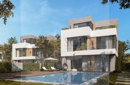 Townhouse - 3 Bedrooms - 4 Bathrooms for sale in Lugar - New Zayed City - Sheikh Zayed City - Giza