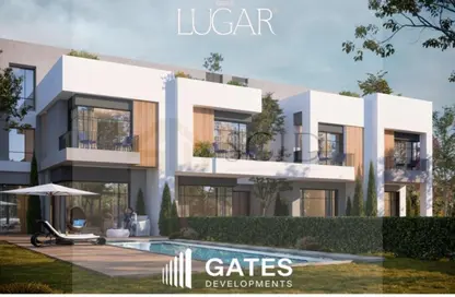 تاون هاوس - 3 غرف نوم - 4 حمامات للبيع في لوجار - مدينة زايد الجديدة - الشيخ زايد - الجيزة