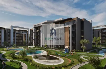 Apartment - 2 Bedrooms - 2 Bathrooms for sale in Al Nawadi St - Hadayek October - 6 October City - Giza