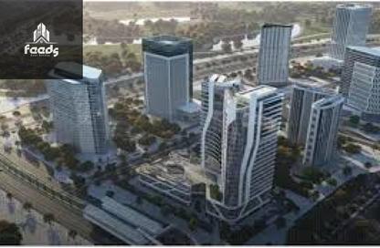 Office Space - 1 Bedroom - 1 Bathroom for sale in Moon Real Tower - New Capital Compounds - New Capital City - Cairo