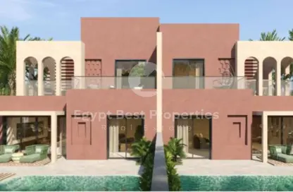 منزل مزدوج - 4 غرف نوم - 5 حمامات للبيع في أوجامي - راس الحكمة - الساحل الشمالي