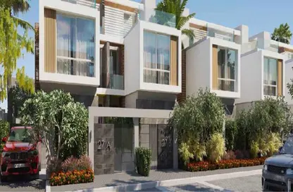 Townhouse - 4 Bedrooms - 4 Bathrooms for sale in Patio Al Zahraa - Sheikh Zayed Compounds - Sheikh Zayed City - Giza