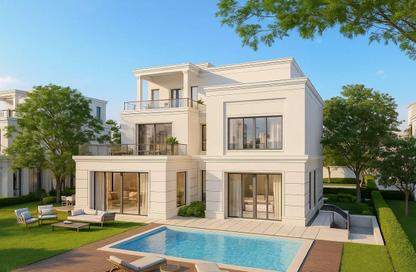 Villa - 5 Bedrooms - 6 Bathrooms for sale in Sheikh Zayed Compounds - Sheikh Zayed City - Giza Villa - 5 Bedrooms - 6 Bathrooms for sale in Sheikh Zayed Compounds - Sheikh Zayed City - Giza