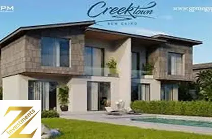 Townhouse - 3 Bedrooms - 4 Bathrooms for sale in Creek Town - The 1st Settlement - New Cairo City - Cairo