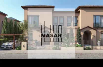 Twin House - 4 Bedrooms - 4 Bathrooms for sale in Village West - Sheikh Zayed Compounds - Sheikh Zayed City - Giza