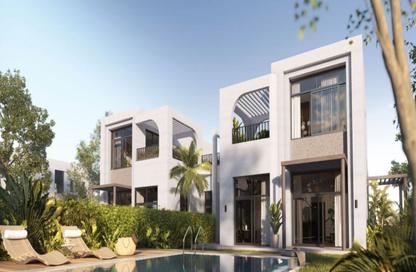 Townhouse - 4 - 4 for sale in O West - 6 October Compounds - 6 October City - Giza