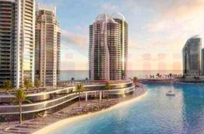 Chalet - 1 Bedroom - 2 Bathrooms for sale in Palm Hills New Alamein - New Alamein City - Al Alamein - North Coast