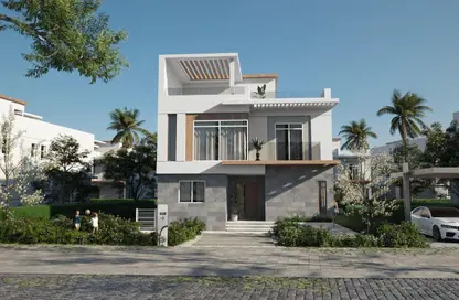 Townhouse - 4 Bedrooms - 4 Bathrooms for sale in V Levels - Sheikh Zayed Compounds - Sheikh Zayed City - Giza