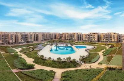Apartment - 2 Bedrooms - 2 Bathrooms for sale in Galleria Moon Valley - South Investors Area - New Cairo City - Cairo