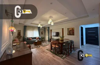 شقة - 2 غرف نوم - 2 حمامات للايجار في شارع عثمان بن عفان - الرحاب المرحلة الخامسة - الرحاب - مدينة القاهرة الجديدة - القاهرة