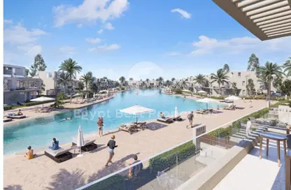 Chalet - 2 Bedrooms - 2 Bathrooms for sale in The Med - Ras Al Hekma - North Coast