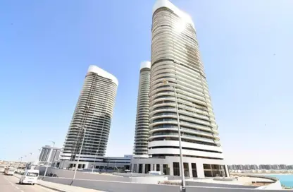 شقة - 2 غرف نوم - 2 حمامات للبيع في نورث ايدج تاورز - مدينة العلمين الجديدة - العلمين - الساحل الشمالي