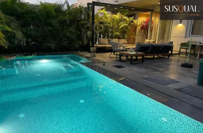 Twin House - 5 Bedrooms - 7+ Bathrooms for sale in Central Park - Ext North Inves Area - New Cairo City - Cairo