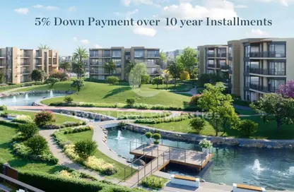 Apartment - 4 Bedrooms - 3 Bathrooms for sale in New Giza - Cairo Alexandria Desert Road - 6 October City - Giza