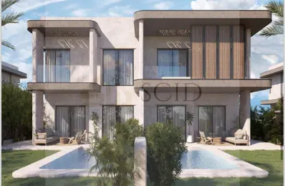 منزل مزدوج - 5 غرف نوم - 5 حمامات للبيع في أمواج - سيدي عبد الرحمن - الساحل الشمالي