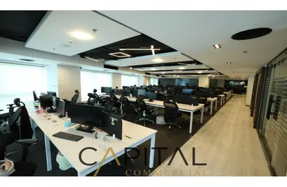 Office Space - Studio - 4 Bathrooms for rent in One Ninety - South Teseen St. - The 5th Settlement - New Cairo City - Cairo