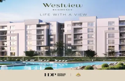 شقة - 2 غرف نوم - 2 حمامات للبيع في ويست فيو ريزيدينس - مدينة زايد الجديدة - الشيخ زايد - الجيزة