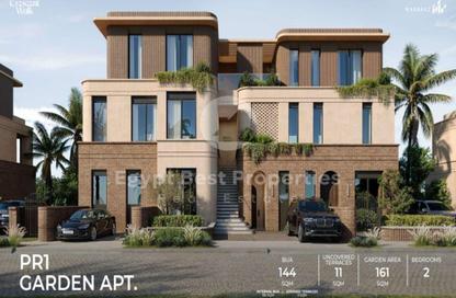 Apartment - 1 - 2 for sale in Crescent Walk - 5th Settlement Compounds - The 5th Settlement - New Cairo City - Cairo