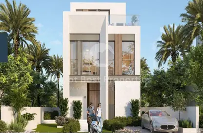 Villa - 3 Bedrooms - 3 Bathrooms for sale in Elan - Cairo Gate - Sheikh Zayed Compounds - Sheikh Zayed City - Giza Villa - 3 Bedrooms - 3 Bathrooms for sale in Elan - Cairo Gate - Sheikh Zayed Compounds - Sheikh Zayed City - Giza