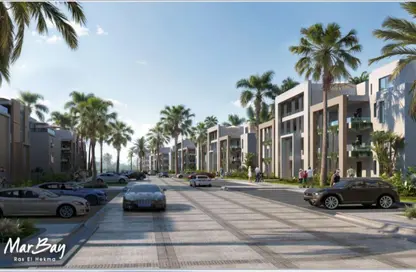 منزل مزدوج - 4 غرف نوم - 4 حمامات للبيع في مار باي - راس الحكمة - الساحل الشمالي