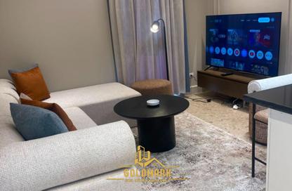 Apartment - 1 Bedroom - 2 Bathrooms for rent in Aljazi Marriott Residences - Mohamed Naguib Axis - North Investors Area - New Cairo City - Cairo