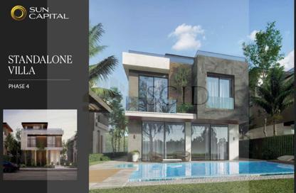 Villa - 4 Bedrooms - 5 Bathrooms for sale in Sun Capital - Fayoum Desert road - 6 October City - Giza