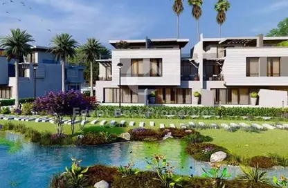 Townhouse - 4 Bedrooms - 4 Bathrooms for sale in Sun Capital - Fayoum Desert road - 6 October City - Giza