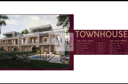 Townhouse - 5 Bedrooms - 5 Bathrooms for sale in Palm Hills New Cairo - 5th Settlement Compounds - The 5th Settlement - New Cairo City - Cairo