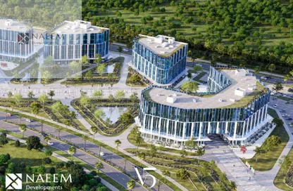 Office Space - 1 Bedroom - 1 Bathroom for sale in Smart Village - Cairo Alexandria Desert Road - 6 October City - Giza