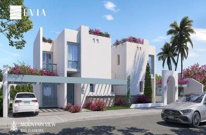 Chalet - 2 Bedrooms - 2 Bathrooms for sale in Mountain View - Ras Al Hekma - North Coast