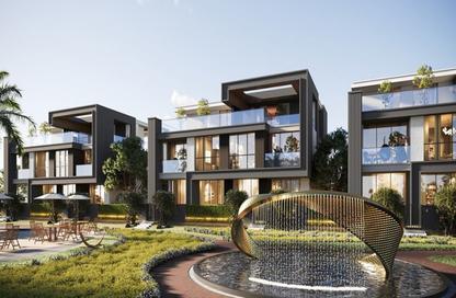 Townhouse - 3 Bedrooms - 3 Bathrooms for sale in Menorca Zayed - Sheikh Zayed Compounds - Sheikh Zayed City - Giza Townhouse - 3 Bedrooms - 3 Bathrooms for sale in Menorca Zayed - Sheikh Zayed Compounds - Sheikh Zayed City - Giza