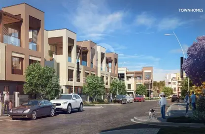تاون هاوس - 3 غرف نوم - 4 حمامات للبيع في ديستريكت 5 - كمبوندات التجمع الخامس - التجمع الخامس - مدينة القاهرة الجديدة - القاهرة