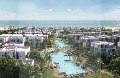 Chalet - 2 Bedrooms - 2 Bathrooms for sale in Koun - Ras Al Hekma - North Coast