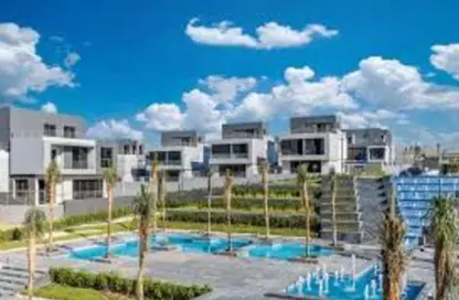 منزل مزدوج - 4 غرف نوم - 4 حمامات للبيع في الباتيو فيرا - كمبوندات الشيخ زايد - الشيخ زايد - الجيزة